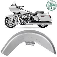 16" Steel Smooth Front Fender For Harley Bagger 89-13 Touring Street Road Glide