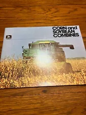 John Deere 4420 6620 7720 8820 Combine For 1979 Brochure FCCA