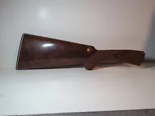 Unknown make high grade double barrel shotgun stock