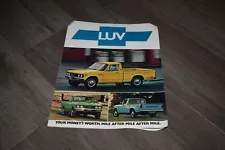 1976 Chevy LUV pickup truck sales brochure