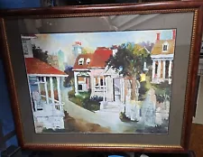 Artist Dennis Campay Large Framed Piece 61 Of 75