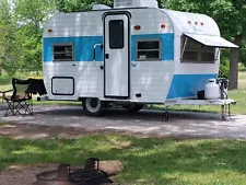 1967 vintage camper "frolic" complete frame off restoration.