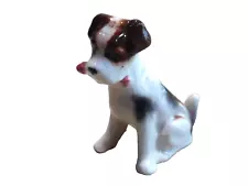 Parson Jack Russell Terrier Miniature Porcelain Figurine Japan