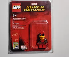 2017 San Diego Comic Con Exclusive LEGO Deadpool Duck Minifigure.