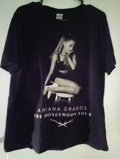 ARIANA GRANDE T-Shirt (The Honeymoon Tour) 2015 XL