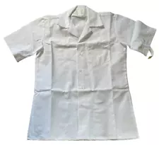 Hospital Worker Diner Cook Uniform Shirt Small