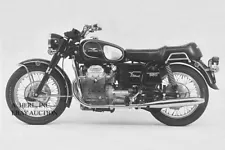 Moto Guzzi Eldorado V7 850 1970s 850cc motorcycle photo photograph press intro