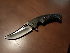 Spyderco Mamba Brend Pirela Design Carbon Fiber Titanium Handle CPM S30V