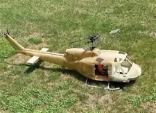 RARE DEAL HIROBO HUEY IROQUOIS GIANT SCALE GAS 25CC SCALE RC HELICOPTER $2799