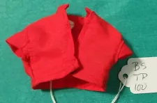 Short Red Top with Cap Sleeves for Barbie & Teen Skipper Doll BSTP100