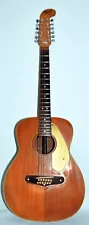 1967 Fender Villager 12 String Acoustic Guitar USA Good Condition with case.