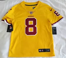 2017 Nike Color Rush Washington Redskins Kirk Cousins On Field Jersey, size S