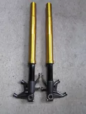 Kawasaki ZX-10R ZX10R 2004 2005 pair front forks suspension left right K1001