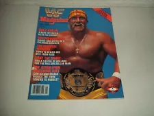 WWF WRESTLING MAGAZINE JULY 1989 HULK HOGAN WWE