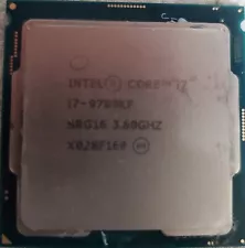 FOR SALE: Intel 8 Core i7-9700KF 3.6 GHz SRG16 Processor