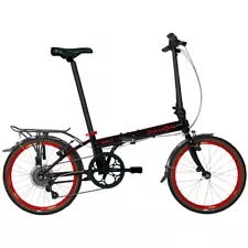 Dahon Speed D7 (black/red) 20-inch, Alluminum Alloy, Unisex