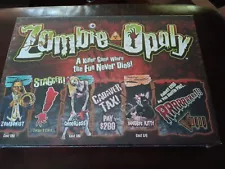 **SALE** Zombie Opoly Board Game - New!