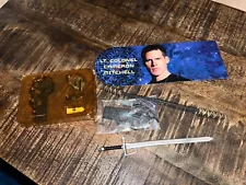 Stargate SG-1 Colonel Cameron Mitchell Series Three Accessories Sword, Guns, etc