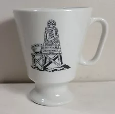 Vintage Shenango China Coffee Cup, Steak Out Your Claim, Restaurant Ware