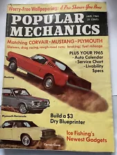 POPULAR MECHANICS VINTAGE JANUARY 1965