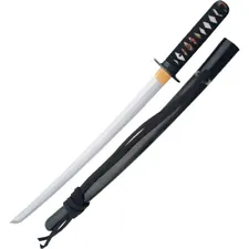 CAS Hanwei Wakizashi Sword 20" Carbon Steel Blade Imitation Rayskin/Cord Wrap