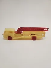 Vtg California Moulders LaFrance Type Fire Truck And Ladder 50's 60's Plastic