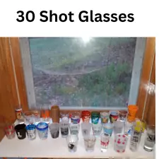 Shot Glass Collection - 30 Unique Designs!