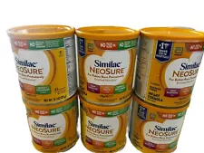 Similac NeoSure Infant Formula, Powder Baby Formula, 13.1 oz Lot Of 6