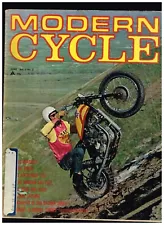 MODERN CYCLE JUNE 1966 DRAGBIKES STAGEFRIGHT HUFFED HONDA CZ 250 BULTACO MARUSHO