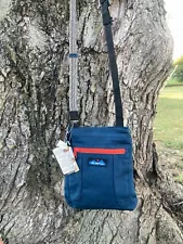 Kavu Keepalong Crossbody Rope Bag or Shoulder Purse, Navy NWT Padded & Durable