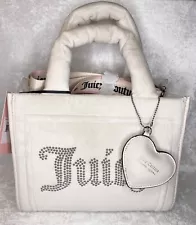 Juicy Couture Angel Velour Extra Spender Mini Tote Purse NEW w/ Tags!