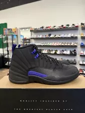 Air Jordan 12 Retro Dark Concord Size 9 Brand New CT8013-005 Black Purple