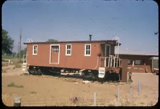 MI107 Original Colour Slide Great Western Railway Caboose at Fort Collins, CO