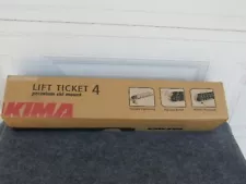 Yakima "Lift Ticket 4" Ski Roof Racks..... 2 Units w/1 Key