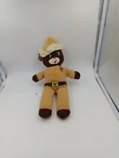 Vintage Smokey The Bear As The Sheriff Preowned 13 Inches Tall