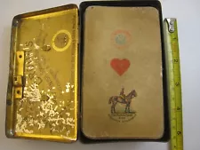 Antique Playing Cards,...' PIATNIK ' 54 FORTUNE CARDS, MID 1800s, in tin, G/VG