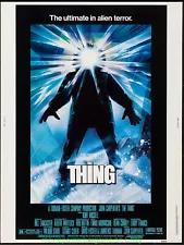 THE THING MOVIE POSTER ULTRA RARE 30x40 Inch BILLBOARD SIZE DREW STRUZAN Artwork