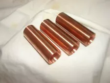 3 Copper Guitar Slides