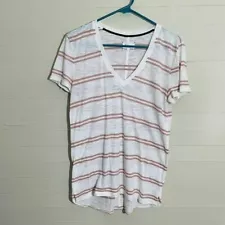 Lou & Grey Striped Tee SZ M