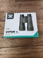 New ListingVortex Viper HD 12x50mm Roof Prism Binoculars, Matte, Green, Full-Size, V203