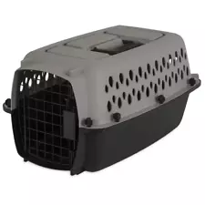 Vibrant Life Pet Kennel 19" X-Small Plastic Dog Crate Portable Carrier for Pets