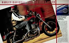 1990 Harley-Davidson XLH1200 Sportster - 8-Page Vintage Motorcycle Article