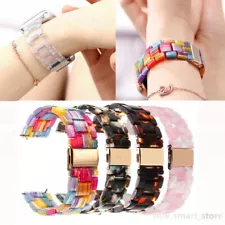 20/22mm Resin Watch Band Wrist Strap For Samsung Galaxy Watch 3 41MM 45mm R850