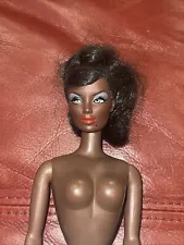 New ListingHamilton Toys Vtg Candi Girl African American Swirl Ponytail Doll For OOAK