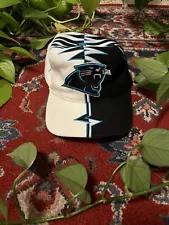 Vintage 90s Carolina Panthers Starter Shockwave Adjustable Hat Collision NFL