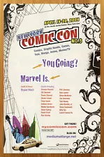 2008 New York Comic Con Print Ad/Poster Marvel NYCC Official Promo Art