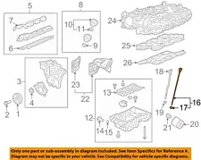 GM OEM Engine-Oil Fluid Dipstick 12657038