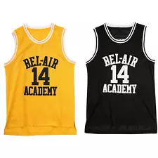 The Fresh Prince of Bel Air Academy #14 Will Smith Basketball Jersey Mens - NEW