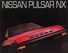 1983 Nissan Pulsar NX Dealer Sales Brochure