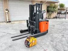 2021 Noblelift PS30RM 3,000 lb Electric Mast Reach Stacker Forklift bidadoo -New